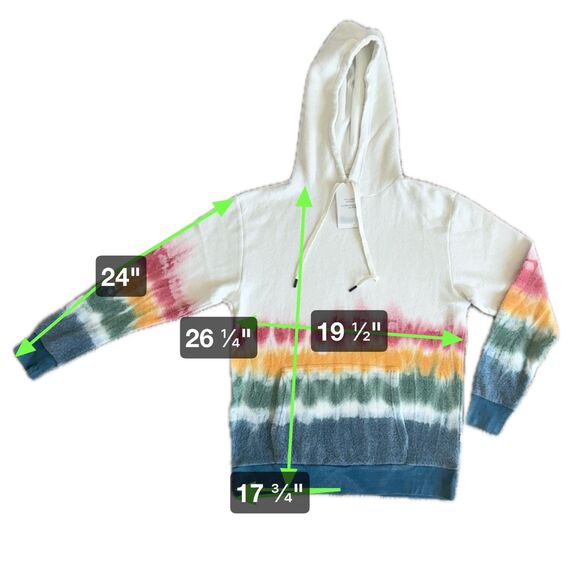 NWT* Feat Blanket Blend Hoodie in 'Sunset Lover' - Unisex Small - Picture 8 of 9